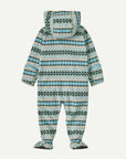 Patagonia Infant Micro D Bunting-Diamond Stripe: Snowmelt Blue