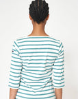 The Marseille French 3/4 Striped Tee