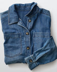 Flora Organic Denim Shacket