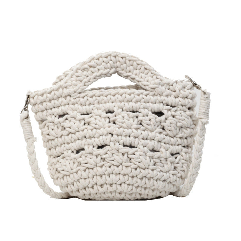 Hand Woven Bucket Bag