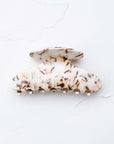 Midnight Gloss Cellulose Acetate Hair Claw Clip