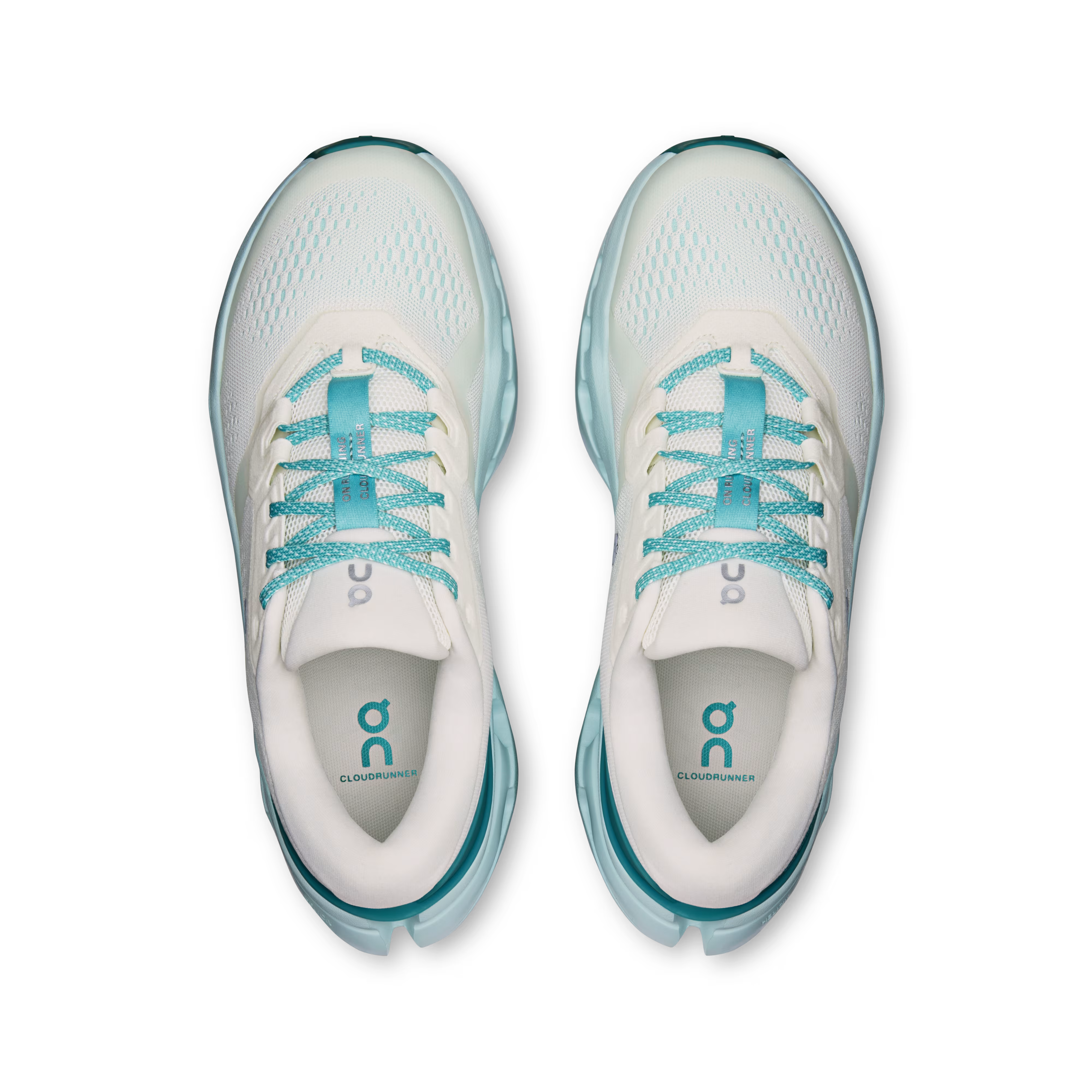 On Cloudrunner 3 Women's: Ivory/Aquamarine