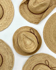 The Mesa Raffia Fedora Hat