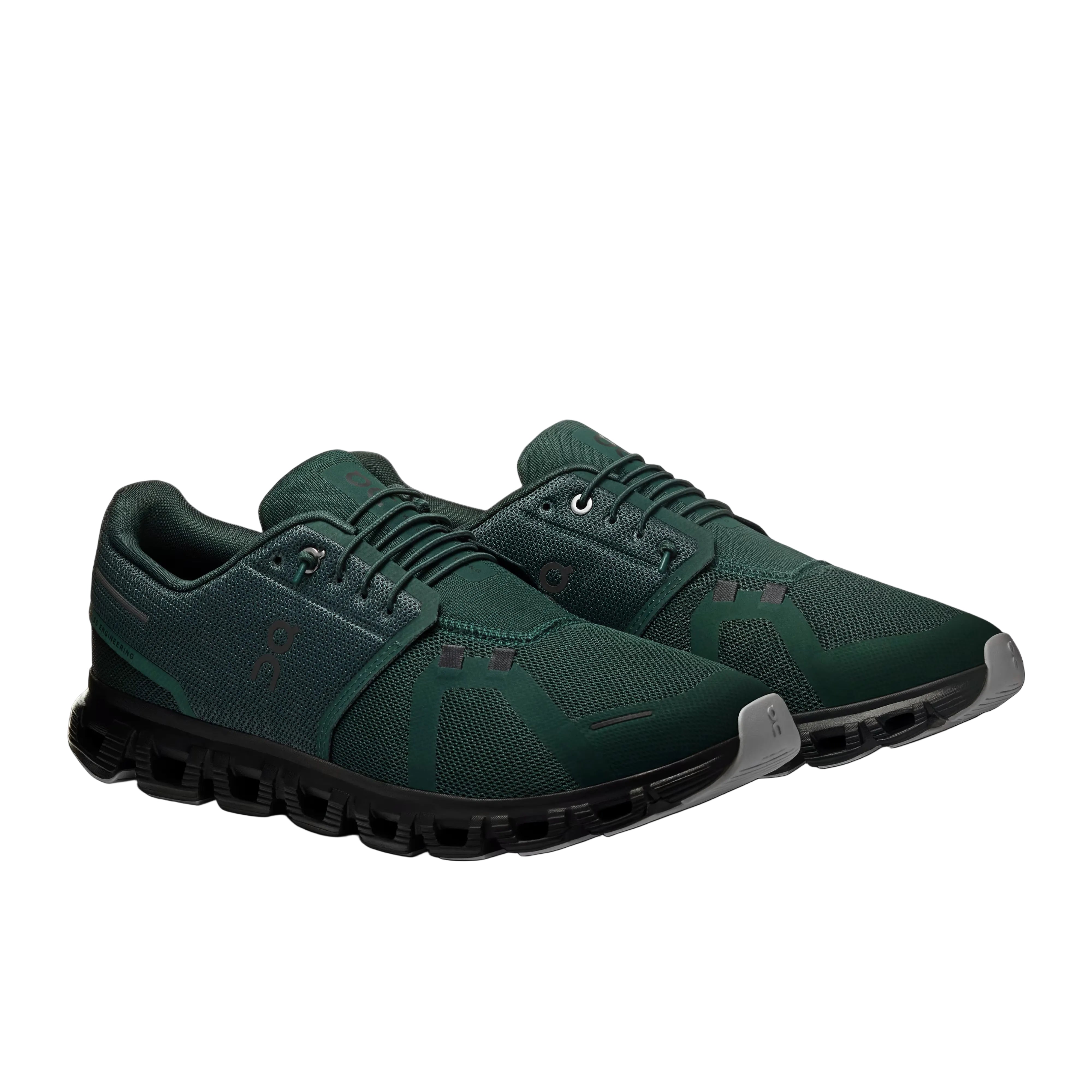 On Cloud 6 Men's Shoe-Evergreen/Glacier