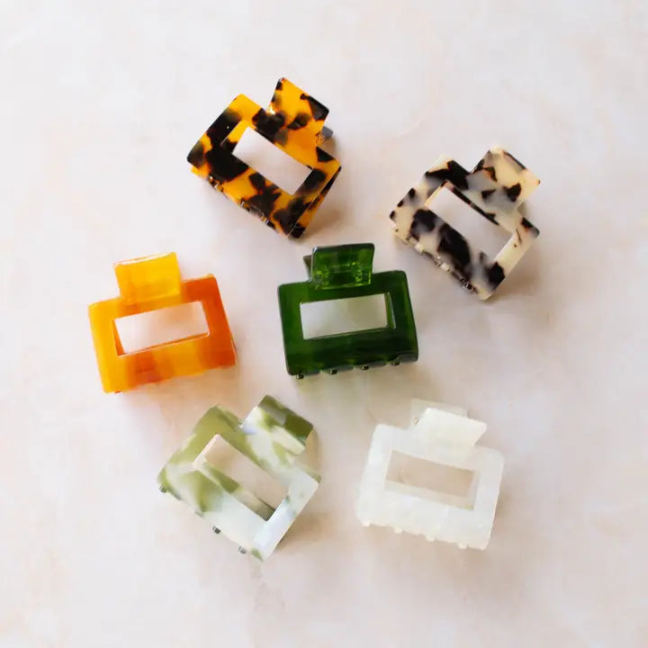 Eco Kylie Cellulose Acetate Medium Hair Clip