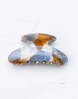 Midnight Gloss Cellulose Acetate Hair Claw Clip
