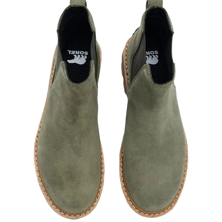 Revel Road Chelsea Waterproof Boot-Stone Green
