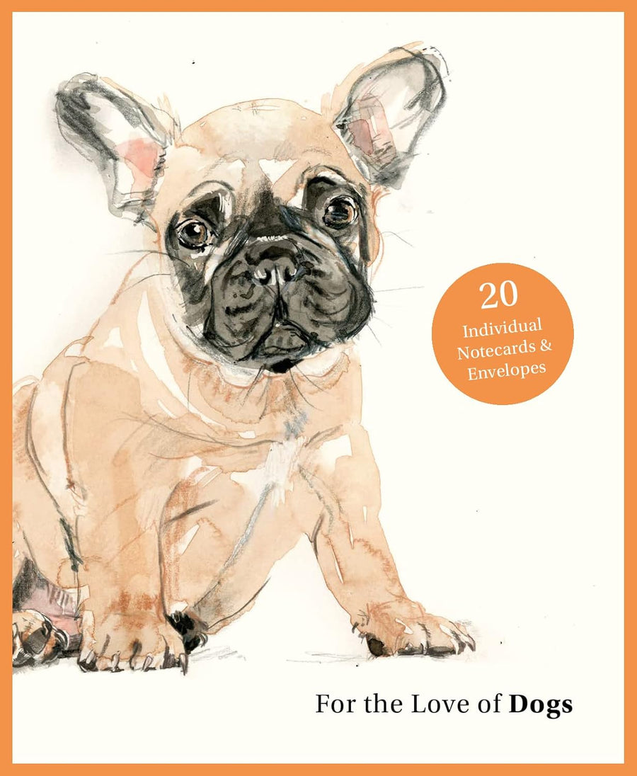 For the Love of Dogs: 20 Notecards and Envelopes