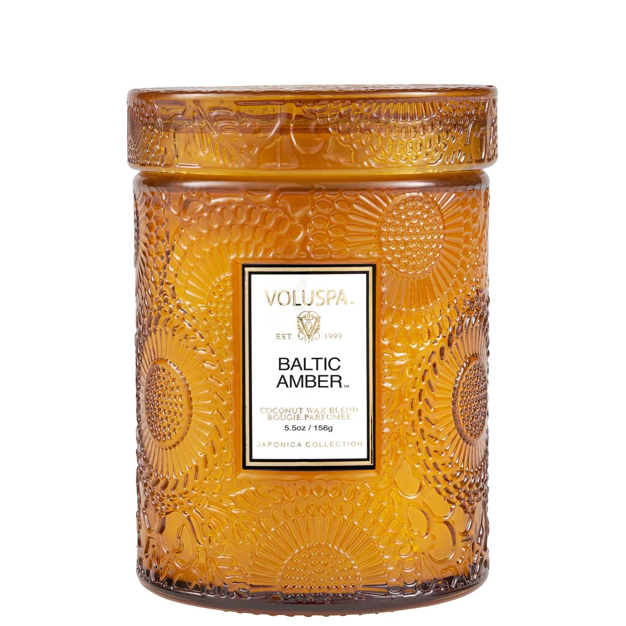 Voluspa Baltic Amber 5.5oz Small Jar Candle