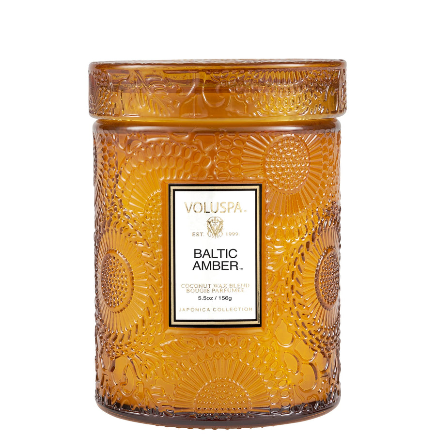 Voluspa Baltic Amber 5.5oz Small Jar Candle