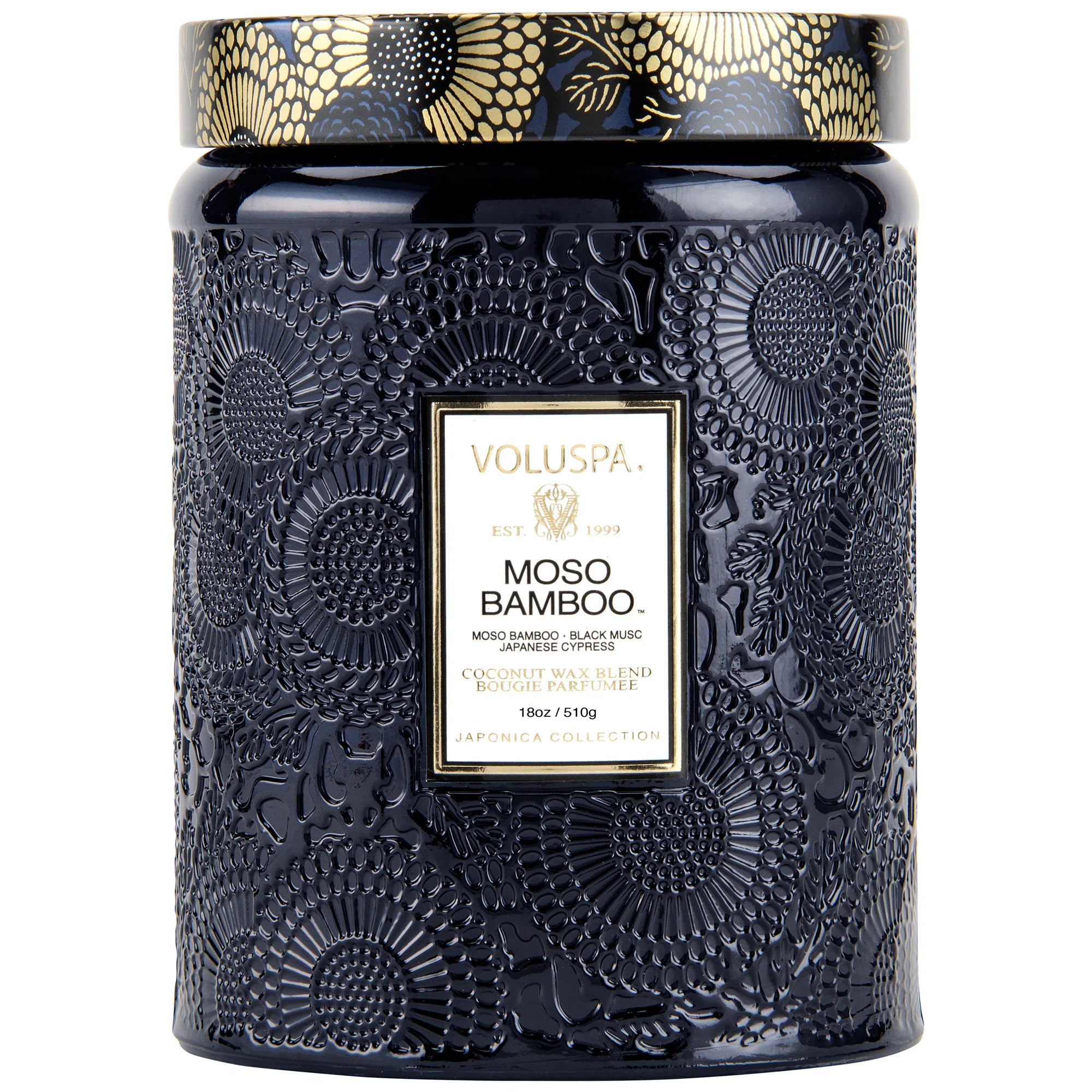 Voluspa Moso Bamboo 18oz Large Jar Candle