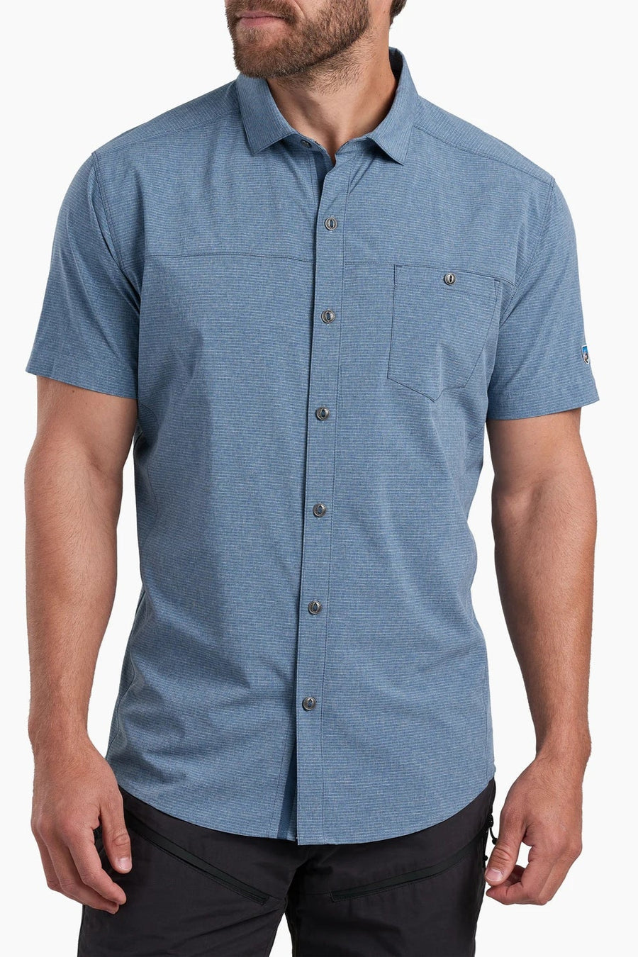 Kuhl M's Optimizr Short Sleeve Button Down Shirt