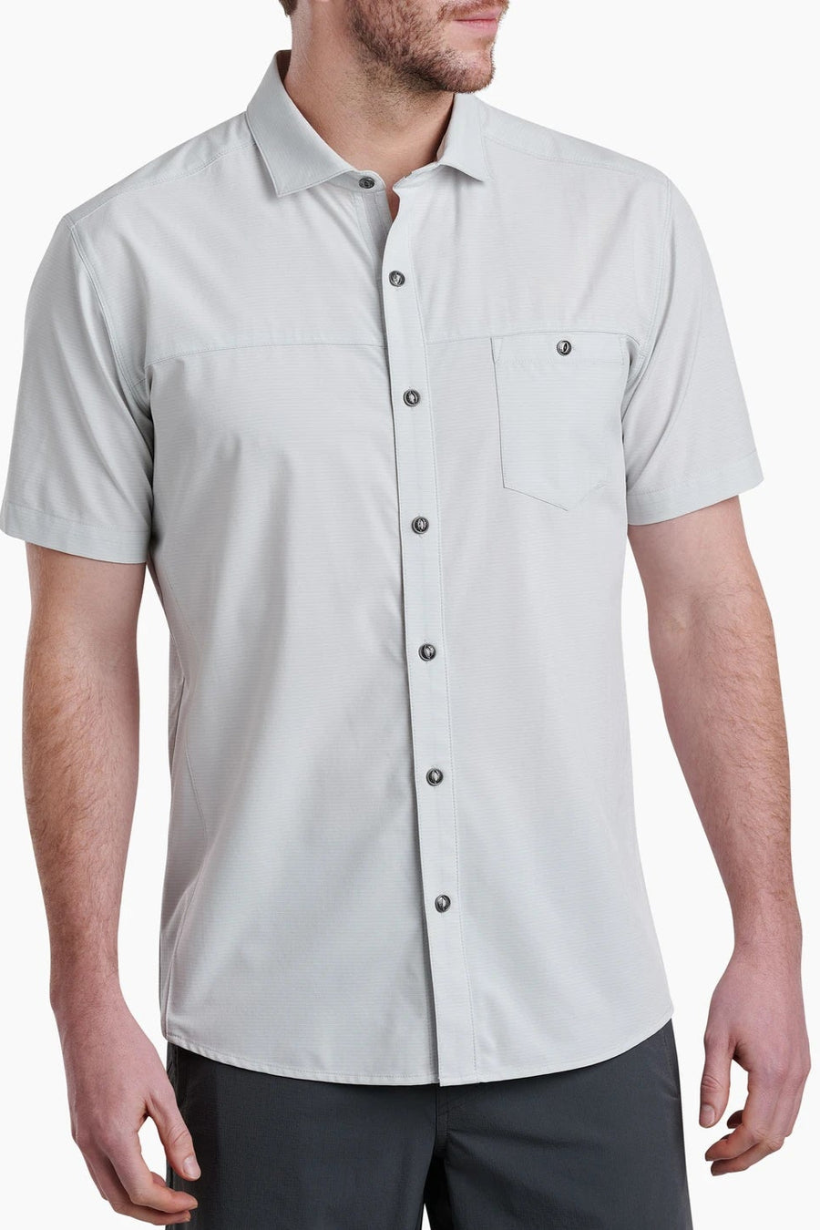 Kuhl M's Optimizr Short Sleeve Button Down Shirt