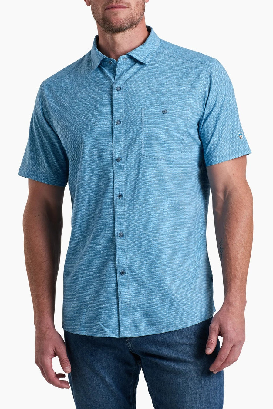 Kuhl M's Persuadr Short Sleeve Button Down Shirt