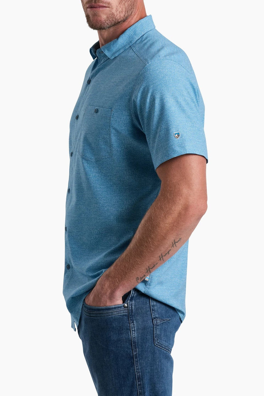 Kuhl M's Persuadr Short Sleeve Button Down Shirt