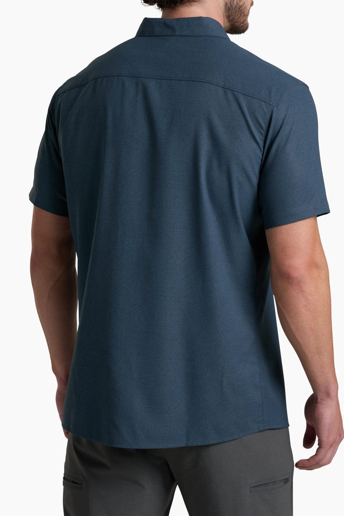 Kuhl M's Persuadr Short Sleeve Standard Fit Button Up Shirt