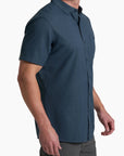 Kuhl M's Persuadr Short Sleeve Standard Fit Button Up Shirt