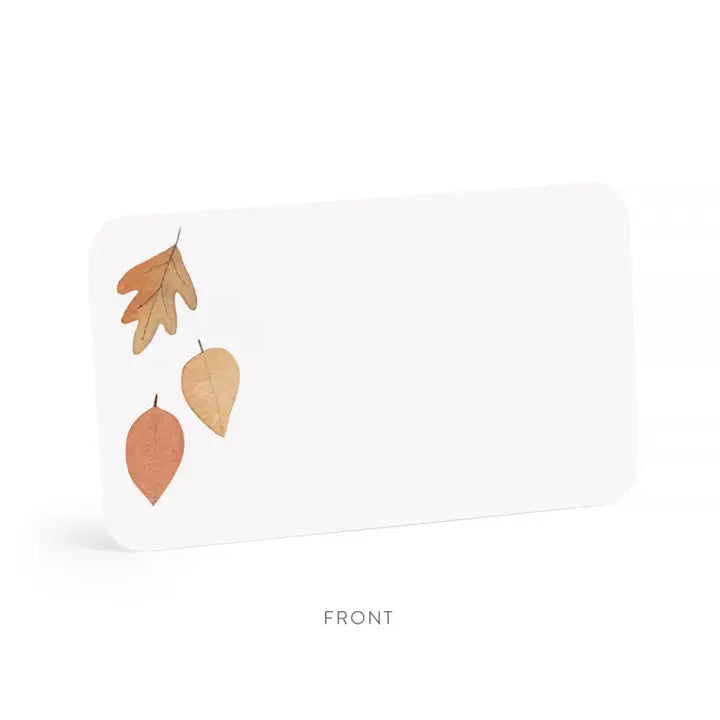 E. Frances Falling Leaves Little Notes