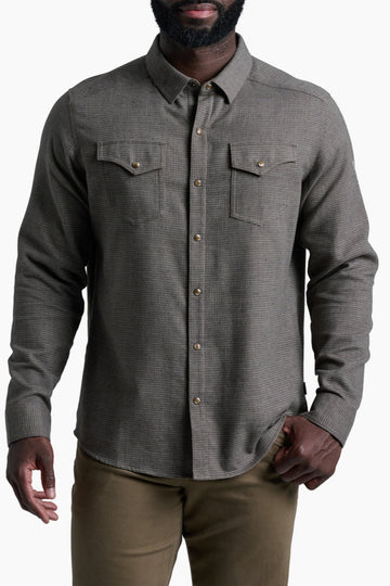 Kuhl Disputr Long Sleeve Men's Button Down Shirt: Kanteen