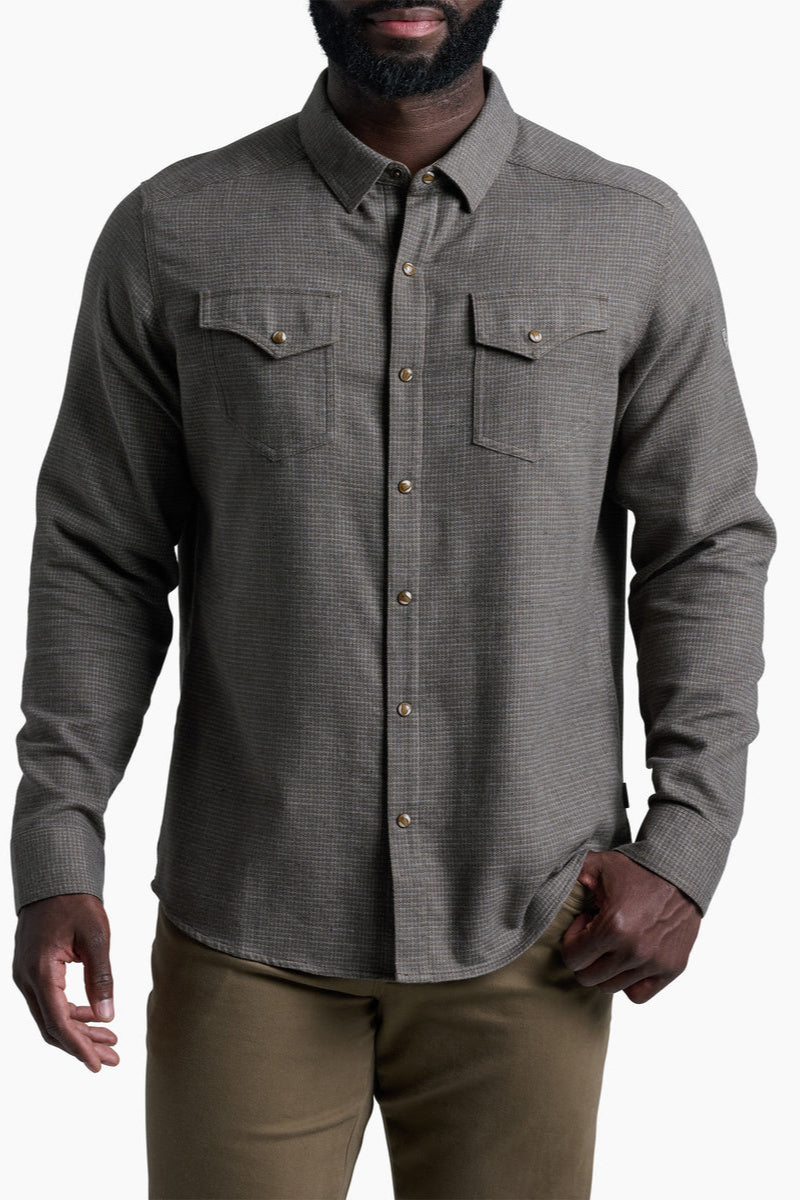 Kuhl Disputr Long Sleeve Men's Button Down Shirt: Kanteen