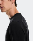 On Focus Men's Cotton Blend Tee - Black