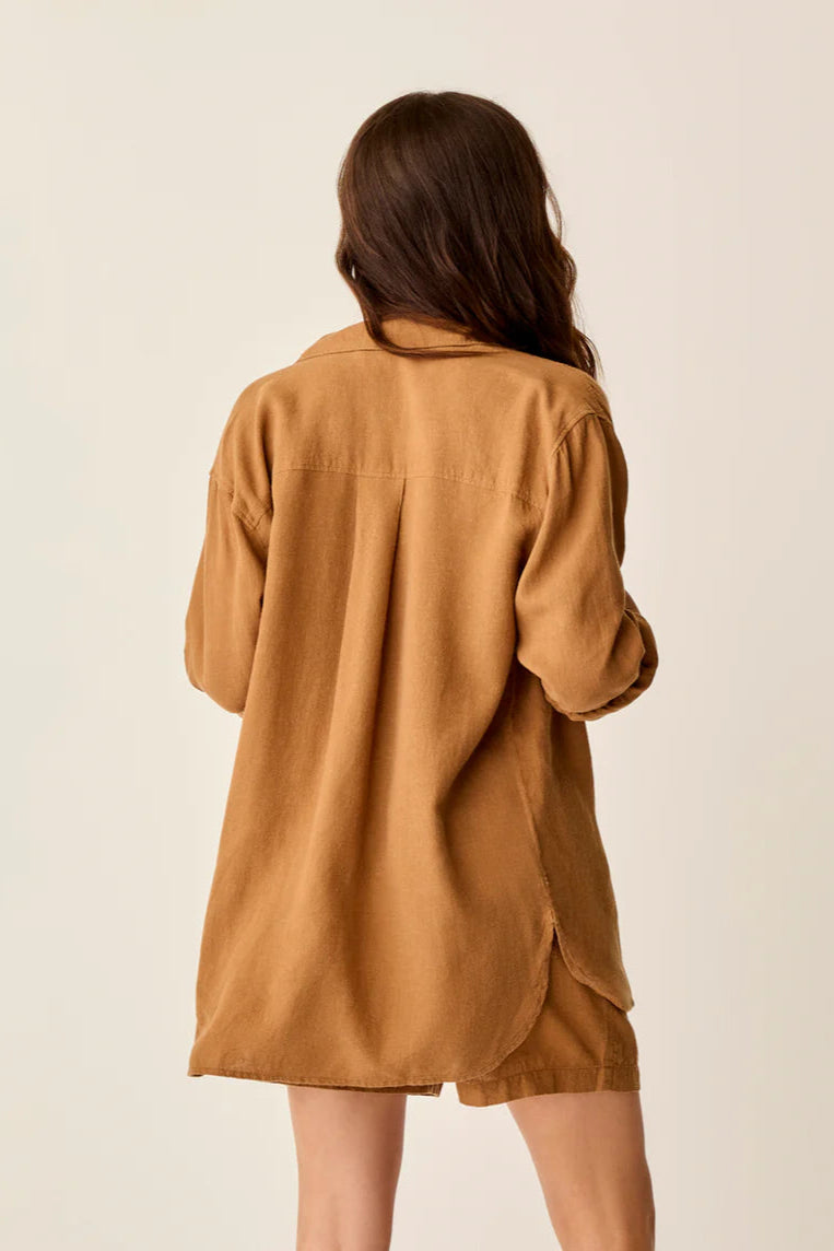 Taylor Linen Tunic Shirt