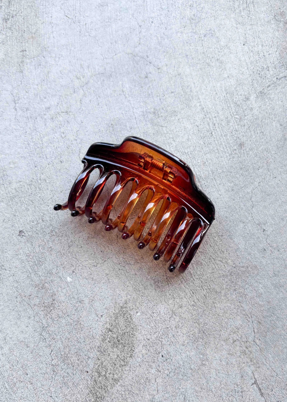 Glossy Berry Hair Claw Clip