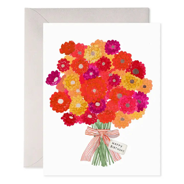 E.Frances Birthday Bouquet Greeting Card