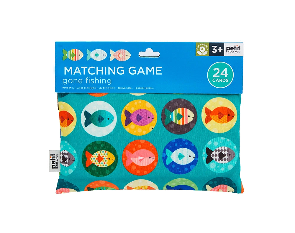 Gone Fishing Matching Game with Zipper Pouch