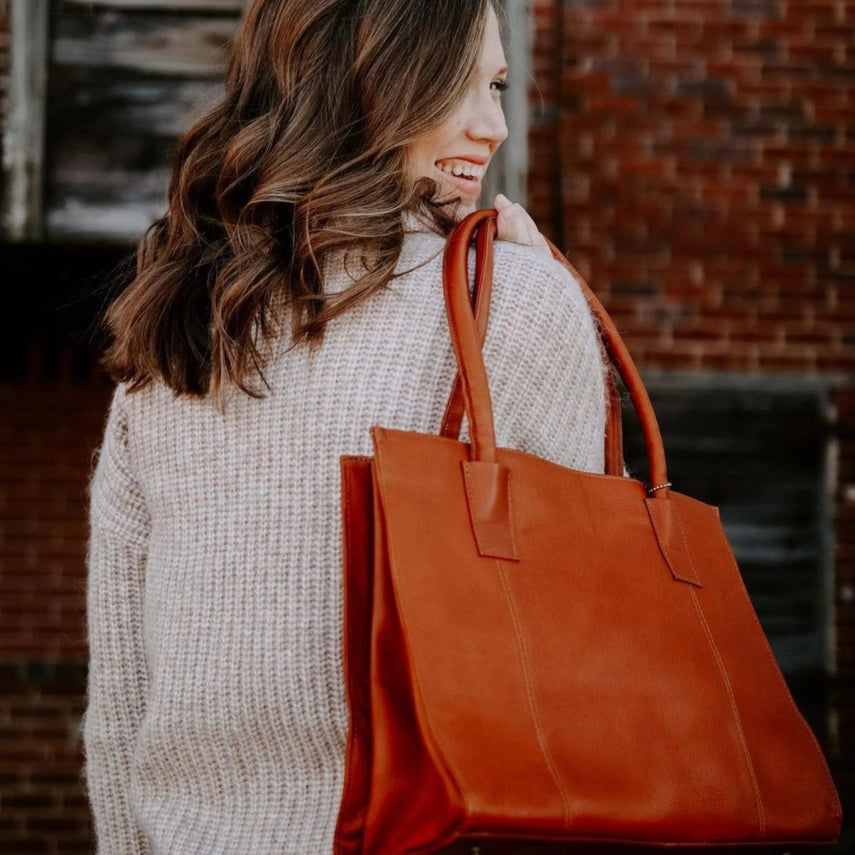 Latico Festival Leather Tote Bag