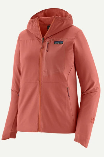 Patagonia W's R2 CrossStrata Hoody: Potter's Red