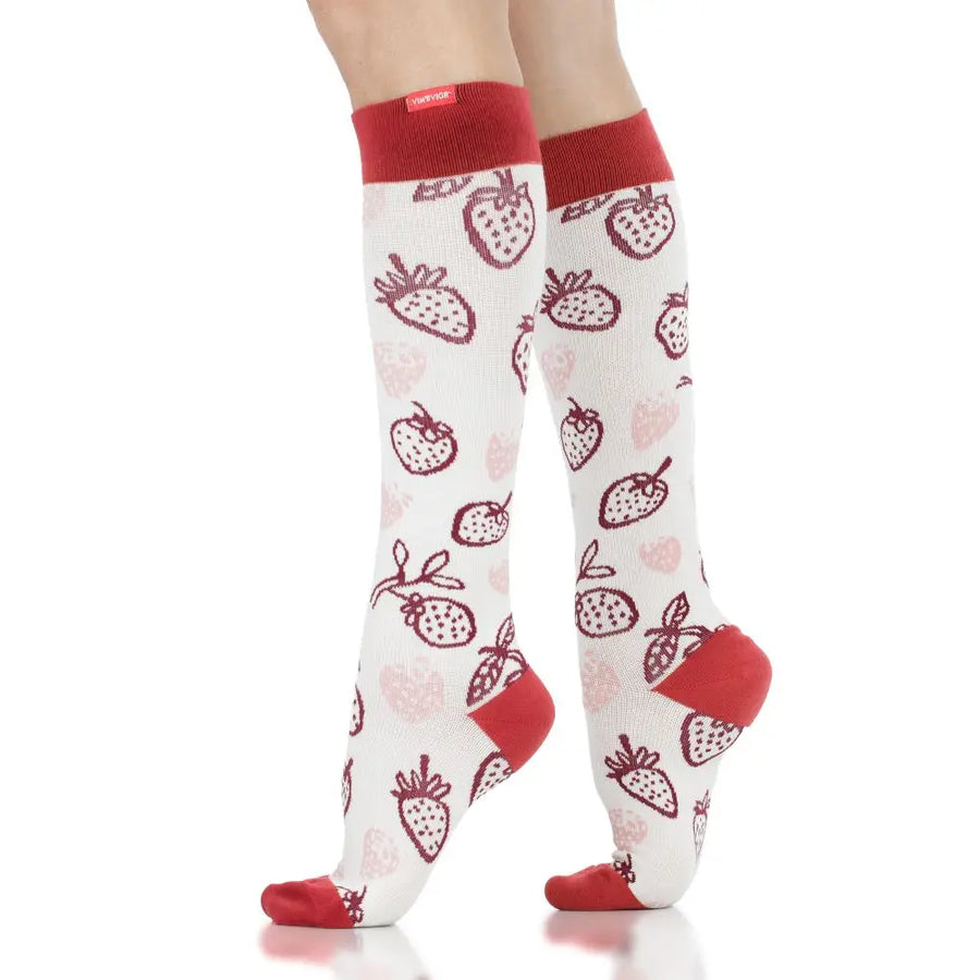 Vim & Vigor 15-20mmHg Cotton Compression Socks