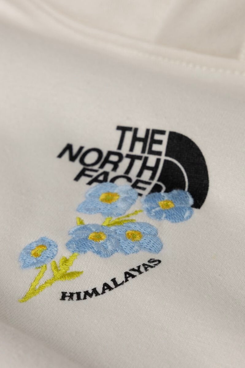 TNF W's Places We Love Hoodie: Himalayan Blue Flower