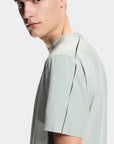 On Focus Men's Cotton Blend Tee - Mineral