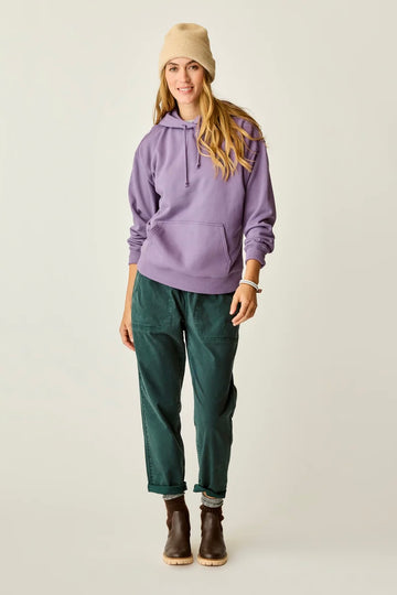 Zoe Twill Pant: Pine