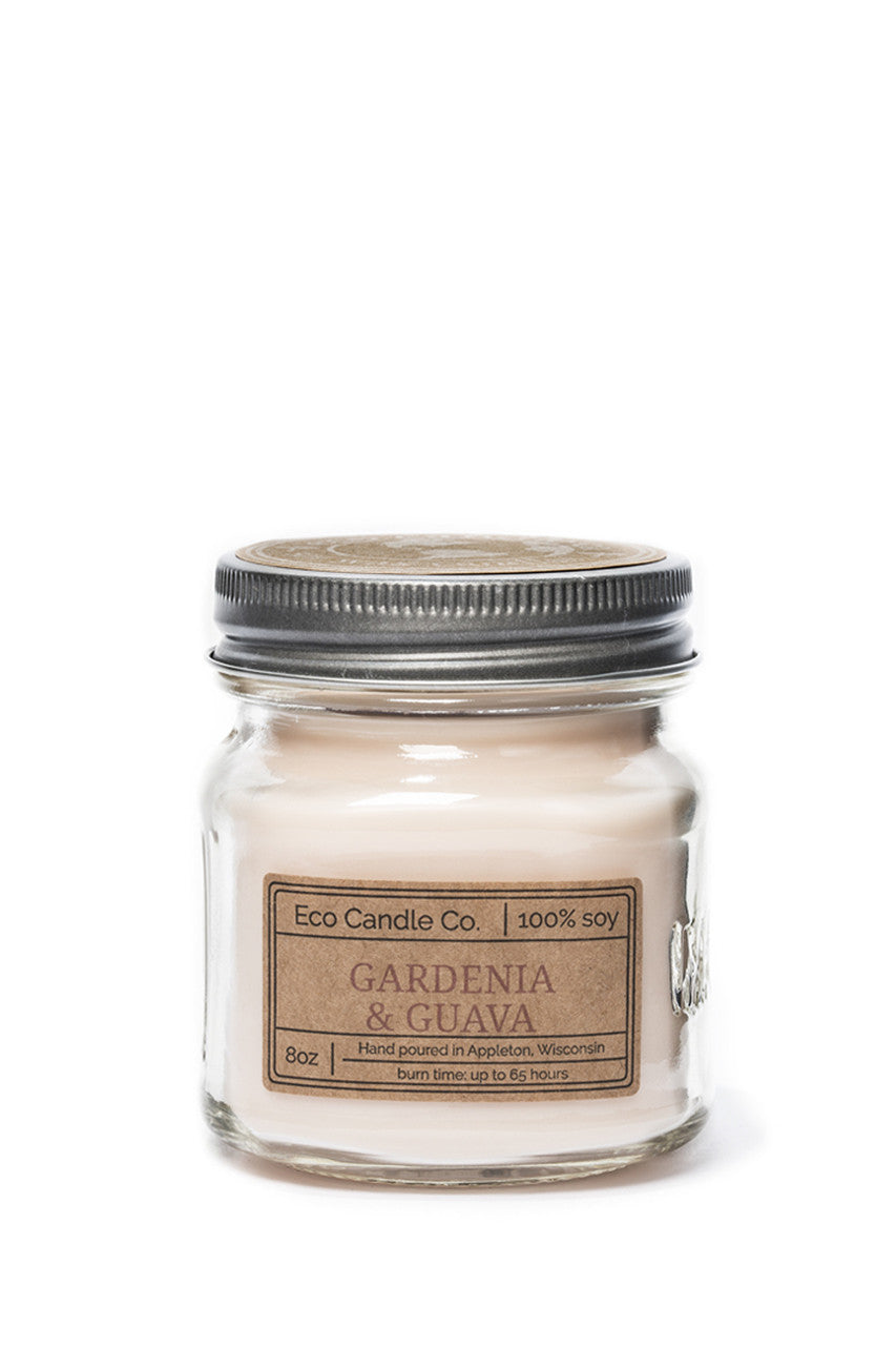 Eco Candle 8oz Mason Candle