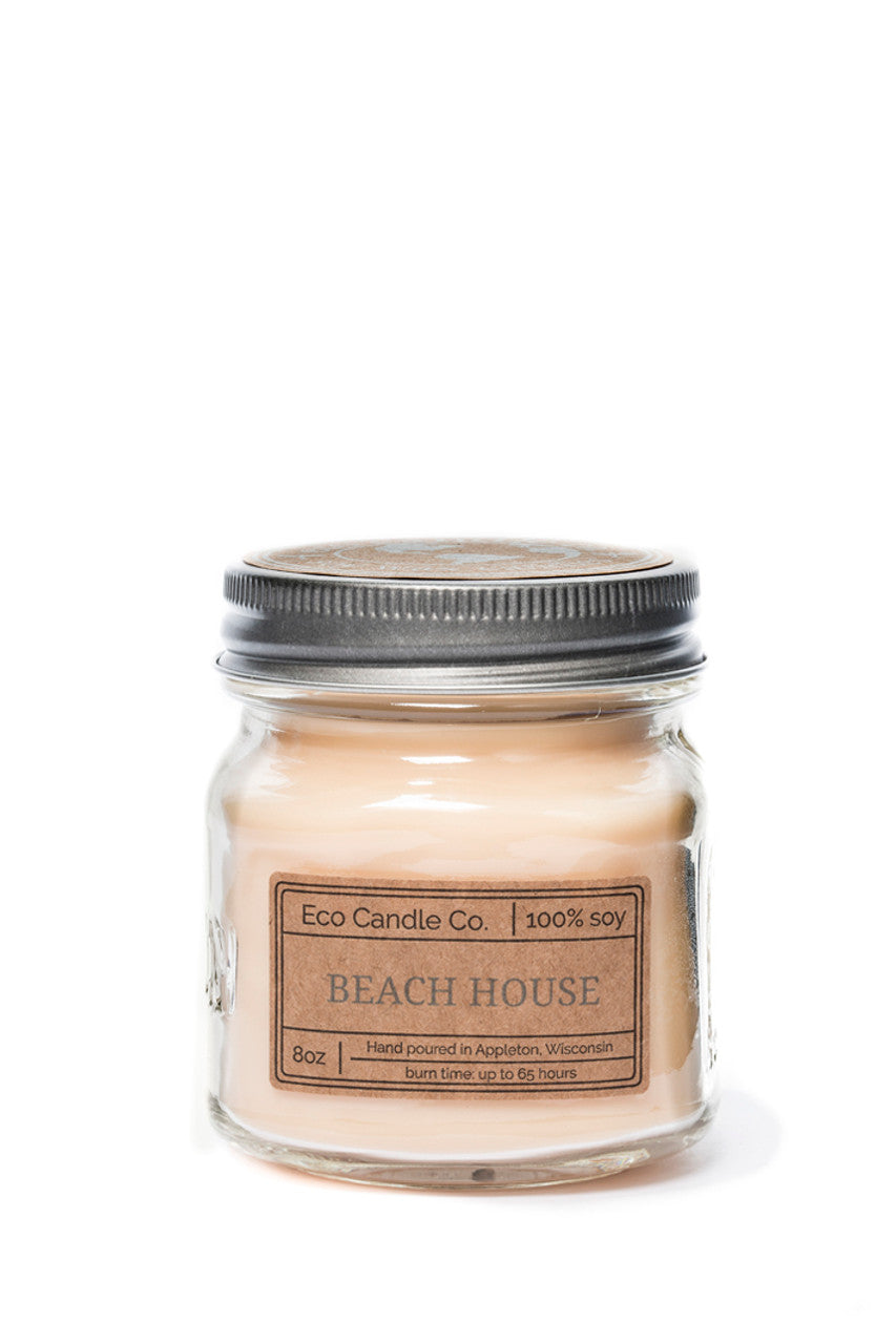 Eco Candle 8oz Mason Candle