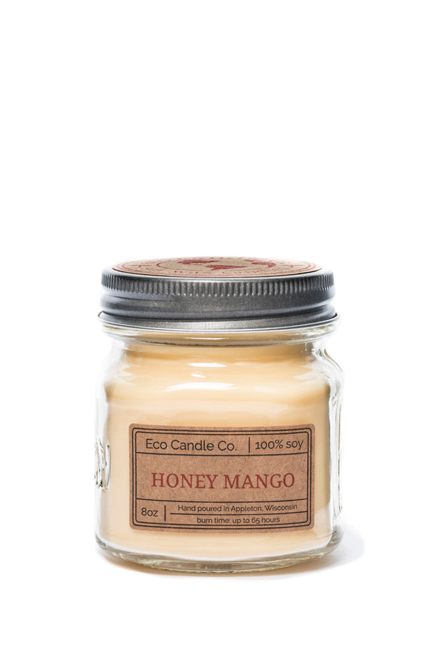 Eco Candle 8oz Mason Candle