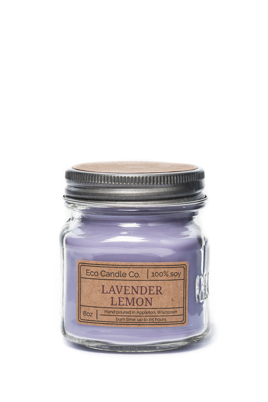 Eco Candle 8oz Mason Candle