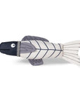 Something's Fishy Canvas Kicker Cat Toy