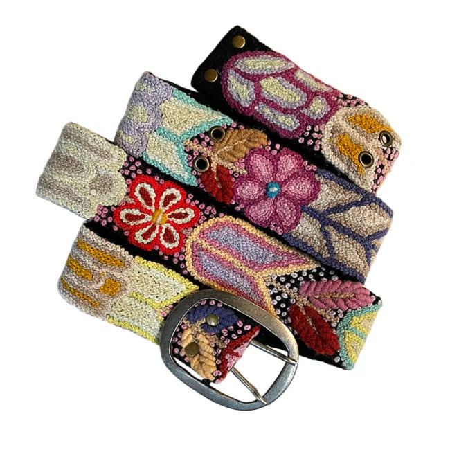 Jenny Krauss Folklorica Embroidered Wool Belt