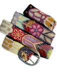 Jenny Krauss Folklorico Embroidered Wool Belt