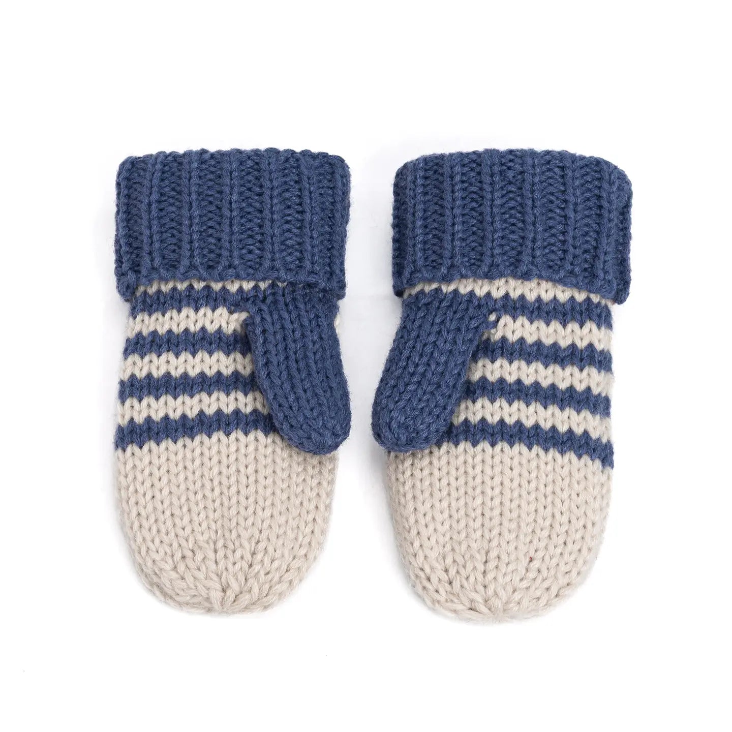 Kid's Knitted Kitty Mittens