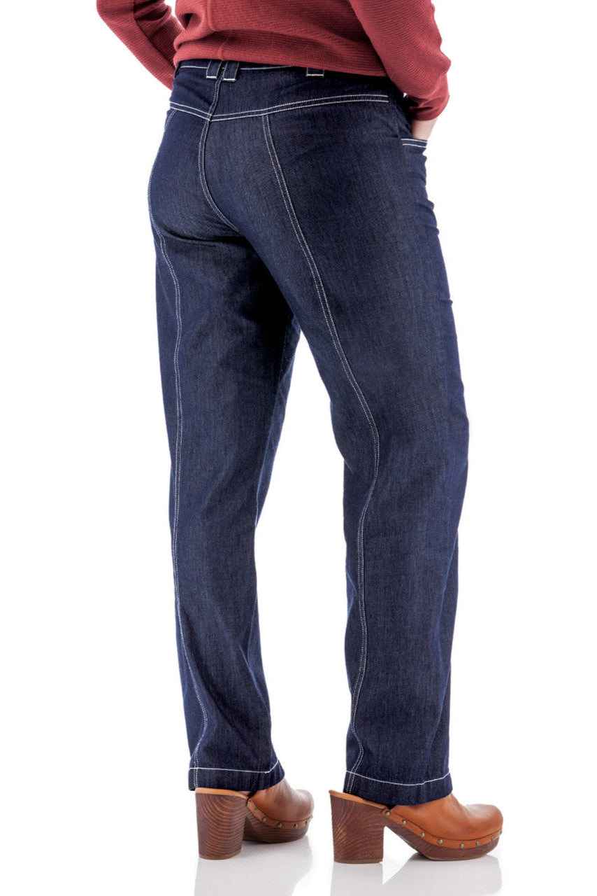 Lucia Organic Cotton Denim Pant