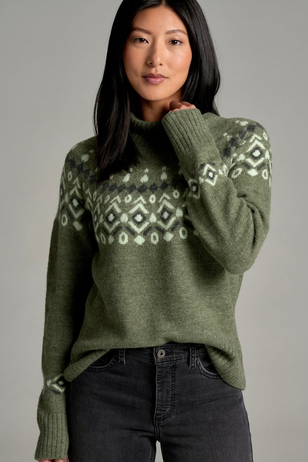 Kuhl W's Alpina Sweater- Soft Pine