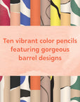 The Sweet Life 10 Watercolor Pencil Set