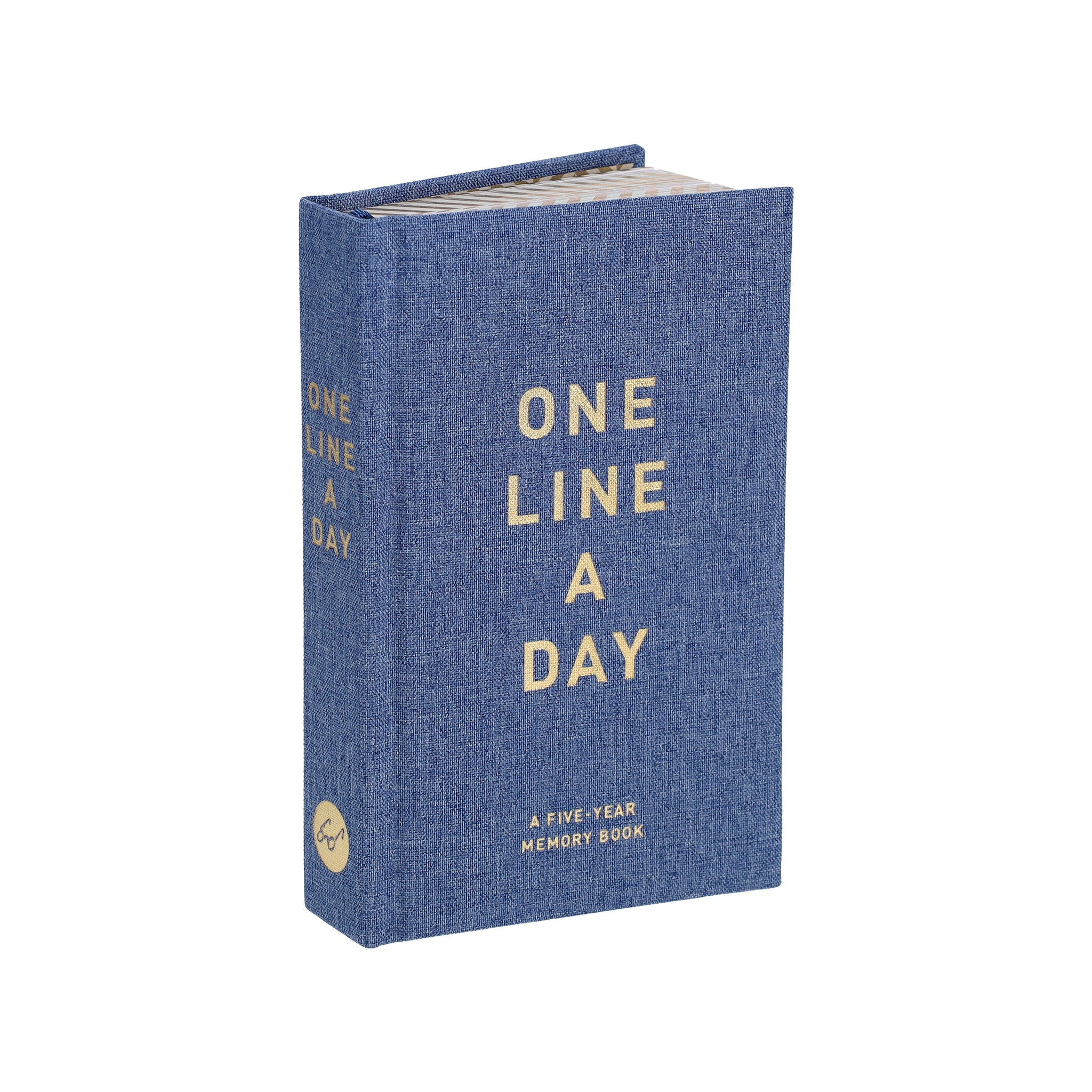 Denim One Line a Day Journal