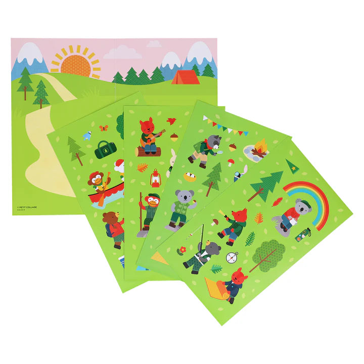 Little Campers Mini Sticker Set
