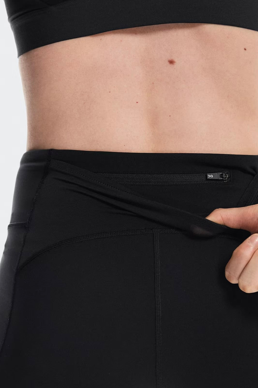 On 3" Women's Performance Tights -Black