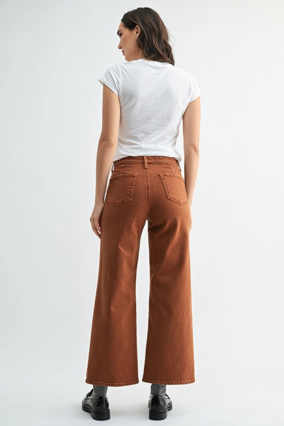 Rust Denim Trouser